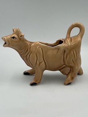 Vintage Kenmar Cow Shaped Coffee Creamer-Made in Japan